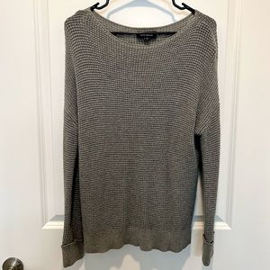 Express Gray Knit Sweater